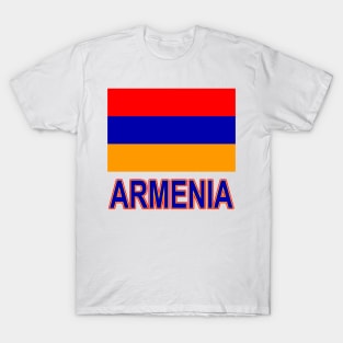 The Pride of Armenia - Armenian Flag Design T-Shirt